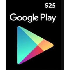 USA Google Play Cards - $25