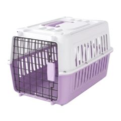 Cozy Paws Plastic Pet Carrier with Metal Door – 58x37x35