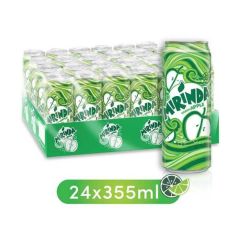 Mirinda Green Apple Soft Drink Can 330ml Pack of 24