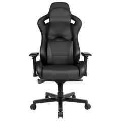 Anda Seat Dark Knight Premium Gaming Chair, Frog Seat Tray Big Memory Lumbar Pillow Big Memory Headrest Pillow 65Mm, Black
