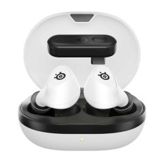 SteelSeries Arctis GameBud Wireless Gaming Earphones, White - 61682
