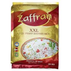 Zaffran 1121 Basmati Rice - 39kg Bag (Dubai Delivery Only)