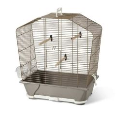 Savic Camille Stylish Small Bird Cage Warm Grey