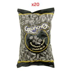 Crunchos Sunflower Seeds 200G Pouch Pack Of 20