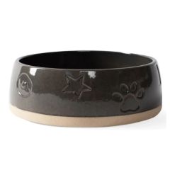 Pet Shop by Fringe Studio Small Treat Shapes Dog Bowl - Brown 17X6cm