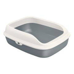 Pakeway Cat Toilet Tray Grey Medium - 49X38X16.8 Cm