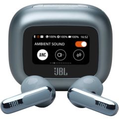 JBL Live Flex 3 Wireless Earbud Headphones, True Adaptive Noise Cancelling- Blue
