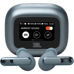 JBL Live Beam 3 Wireless Earbud Headphones, Adaptive Noise Cancelling- Blue