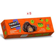 Freakin Awesome Peanut Butter Filled Dates Dipped In Dark Chocolate 5X60G