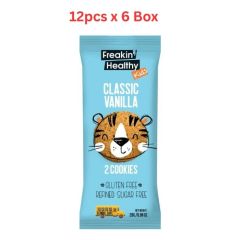 Freakin Healthy Classic Vanilla Cookie 6X12X28G