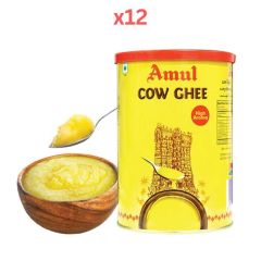 Amul Cow Ghee - High Aroma 1Ltr Pack of 12 (Dubai Delivery Only)