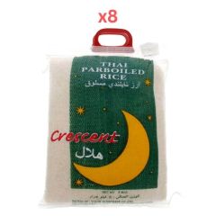 Crescent Parboiled Rice 5Kg Pack of 8 (Dubai Delivery Only)
