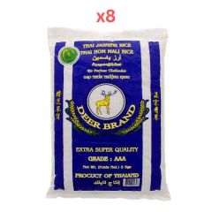 Deer Jasmine Rice 5Kg Pack of 8 (Dubai Delivery Only)