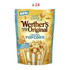 Storck Werthers Original Salted Caramel Popcorn 14X140G