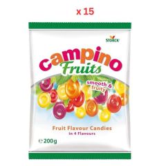 Storck Campino Fruits Flavour Candies, 15X200G