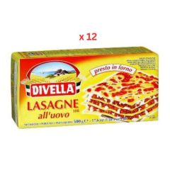 Divella Lasagne Pasta 12X500G
