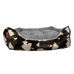 Coco Kindi Washable Sofa Fur Bed -Size# 3 Cow Print
