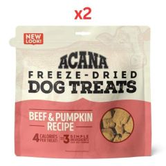 Acana Beef & Pumpkin Freeze Dried Dog Treats 35G (Pack of 2)