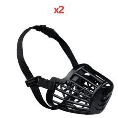 Trixie Plastic Muzzle for Dogs - Medium (Pack of 2)