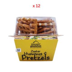 Smart Gourmet Zaatar Hummus and Pretzels, 12X140G