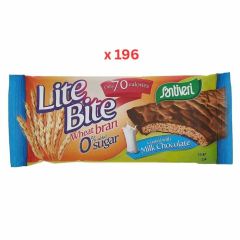 Santiveri Lite Bite Bran Toast Coated with Milk Chocolate, 17GX196