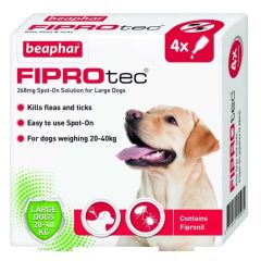 Beaphar Fiprotec For Large Dog - 4 Pipettes
