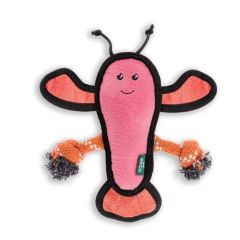 Beco Pets Rough & Tough Lobster Recycled Dog Toy Medium