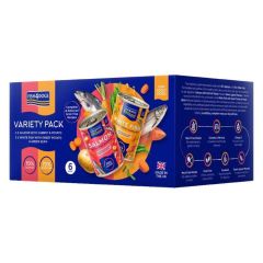 Fish4dogs Finest Fish & Vegetables Complete Wet Dog Food Variety Pack 395g
