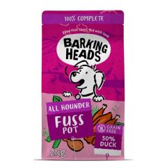 Barking Heads All Hounder Fuss Pot Duck Dry Dog Food 2Kg