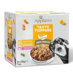 Applaws Taste Topper in Broth Chicken Selection Wet Dog Food 8 x 156g Tins