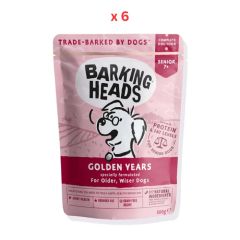 Barking Heads Golden Years Senior Wet Dog Food 300g Pack Of 6