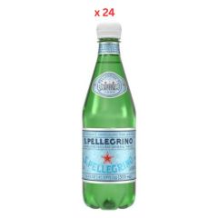 San Pellegrino Natural Sparkling Pet Water 500ml (Pack of 24)
