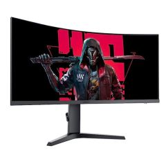Koorui 34-inch Gaming Monitor Curved Ultrawide, WQHD 3840 x 1440, 165Hz, HDMI, DisplayPort, Black – 34E6UC