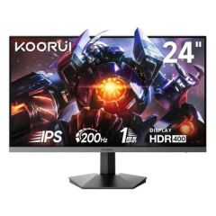 Koorui 24inch Gaming Monitor, IPS FHD 1920 x 1080, 200Hz 1ms, AMD FreeSync - G2411P