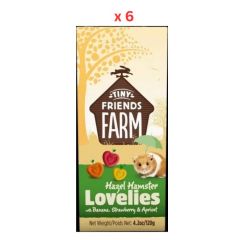 Tiny Friends Farm Hazel Hamster Lovelies Small Animal Treats 120g Pack Of 6