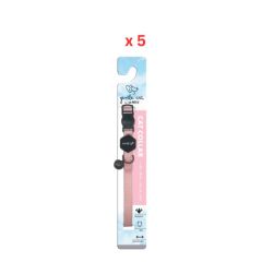 M-Pets Gentle Cat Collar Blush Pink Pack Of 5