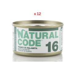 Natural Code 16 Bonito Slices Wet Cat Food - 85G Pack Of 12