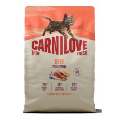 Carnilove True Fresh Beef For Kittens Dry Cat Food 2kg