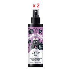 Bugalugs Antiseptic Hot Spot Spray 200ml (6.8 Fl Oz) (Pack of 2)