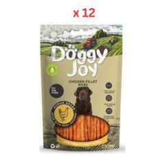 Doggy Joy Chicken Fillet Bars Dog Treats 90g Pack Of 12