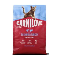 Carnilove Active Salmon & Turkey for Adult All Breeds Dry Cat Food 6kg