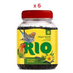 Rio Niger Seeds Treat For All Birds 250G Pack Of 6