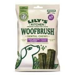 Lily's Kitchen Woof Brush Dental Chew Gut Health Support for Dogs 7X28