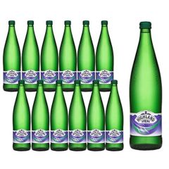Highland Spring Sparkling Water Glass Bottle 750Ml x 12