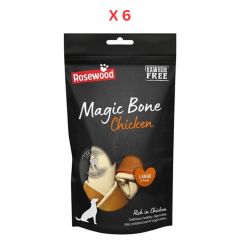 Rosewood Magic Bone Chicken Large Dog Treats 2pcs 140g Pack Of 6
