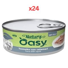 Osay Adult Cat Wet Food Cat Soft Jelly Tuna With Sardines 150g (Pack of 24)