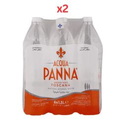 Acqua Panna Toscana Bottled Natural Mineral Water Pet Bottle 1.5LX12