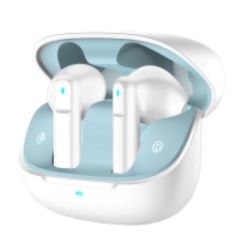 Hezire Hbudz Pulse (ANC+ENC) True Wireless Earbuds, White-Blue - HEZ-TWS-650