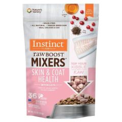 Instinct Raw Boost Mixers Skin & Coat Health Freeze Dried Cat Food Topper - 5.5OZ