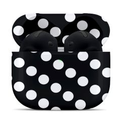 Merlin Craft Customized Apple AirPods 5 WC Black Polka 